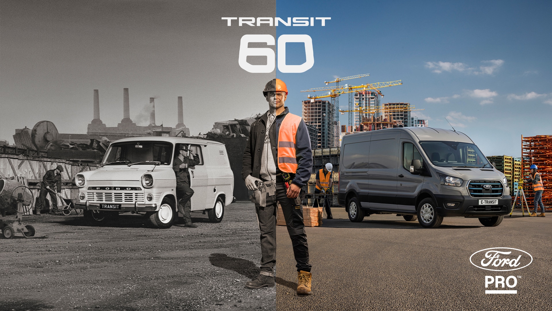 For 60 years Ford Transit has been a trusted partner to businesses across Europe